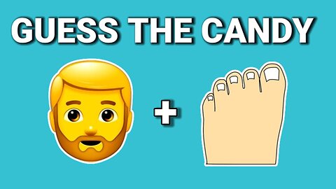 Guess The Candy By Emoji quiz/emoji quiz