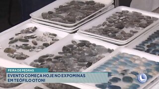 Feira de Pedras: Evento começa Hoje no Expominas em Teófilo Otoni.