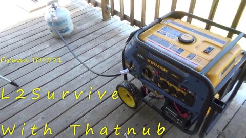 Firman T07571 Generator - L2Survive with Thatnub