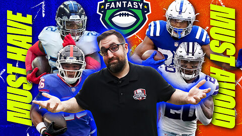 MUST HAVE or MUST AVOID? Early Round RBs - Fantasy Football 2023 - Fantasy Football Draft Strategy
