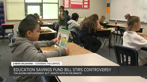 Education Savings Fund Bill Stirs Controversy