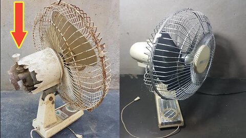 Reviving an Antique Rusty Wall Fan | The Ultimate Restoration Challenge