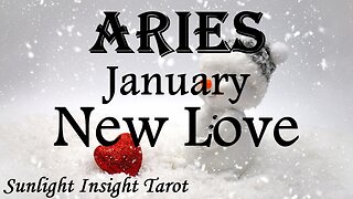 ARIES♈ They Have A Purpose in Your Life!💝 It Becomes Clear, Platonic To Passion!❤️‍🔥January New Love
