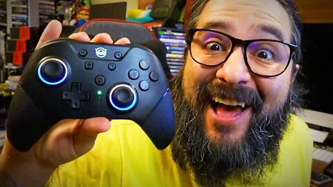BEST SWITCH PRO CONTROLLER ALTERNATIVE? - NYXI CHAOS Flowing RGB Light Pro Controller!