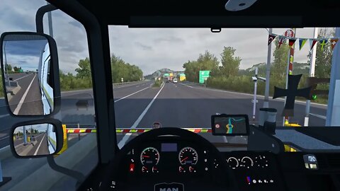 euro truck simulator 2 1.44 travel with MAN TGA