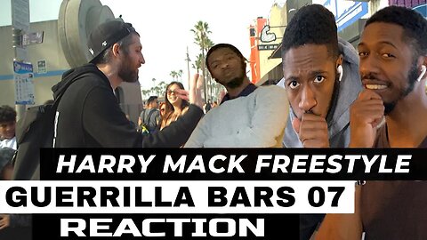 FREESTYLE RAP IN PUBLIC! | Harry Mack Guerrilla Bars Episode 7 | Reaction