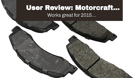 User Review: Motorcraft WW2700 Wiper Blade Assembly