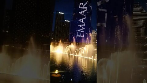 Unbelievable! Dubai's Epic Burj Khalifa Fountain Show #shorts
