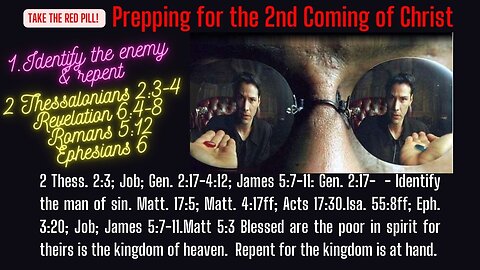 PREPPING FOR THE 2ND COMING OF CHRIST: 1. IDENTIFY THE ENEMY 2 THESSALONIANS 2:3-4