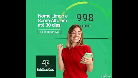 NOME LIMPO score alto em 30 dias dentro da lei.