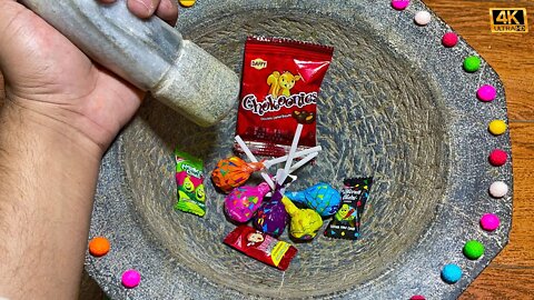 Some Lot's Of Candies | Some Lot's Of Lollipops | Crushing Experiment Satisfying 4k Videos