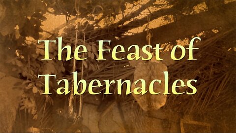 Chaim talks about the Feast of Tabernacles