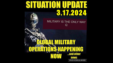 Situation Update 3.17.2024 ~ Trump Return - White Hat Intel ~ Juan O Savin. SGAnon Intel