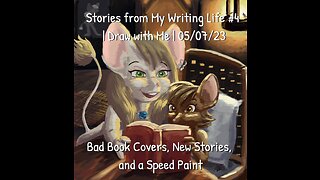 Bad Book Covers, New Stories, and a Speed Paint