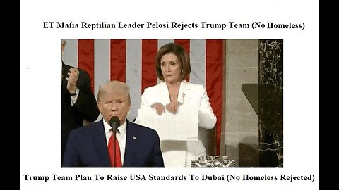 Intro to Grays Part-9 Pelosi Rejects Trump's no homeless