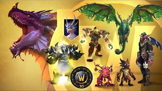 World of Warcraft Dragonflight Epic Edition Mounts Pets Hearthstone Level Boost