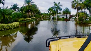 Aztec RV Resort Is Flooded By Tropical Storm AT PEAK LEVEL - Part 2