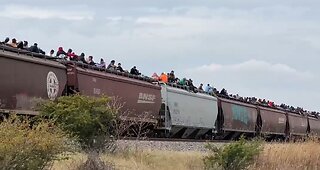 Train Filled With Soon To Be Illegal Immigrants Heads To The U.S.