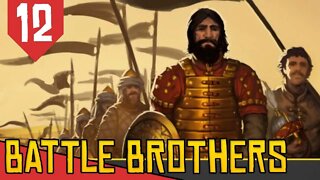 Batalhas NOTURNAS no DESERTO - Battle Brothers Gladiadores #12 [Gameplay PT-BR]