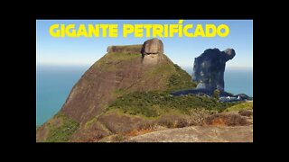 A PEDRA DA GAVÉA O GIGANTE PETRIFICADO.