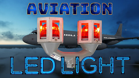 Aviation Low Intensity LED Light - FAA Compliant - Red