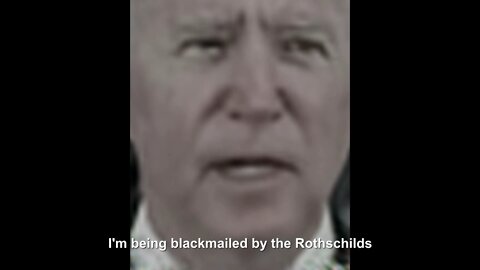 Biden - I'm being blackmailed