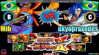 Samurai Shodown II (Mib Vs. ukyopraxedes) [Brazil Vs. Brazil]