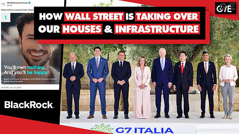 Neo-Feudalism: G7 Supports BLACKROCK Buying Up World's Infrastructure - To Make Rich Even Richer