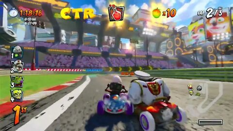 Turbo Track CTR Challenge Letters Locations - Crash Team Racing Nitro-Fueled