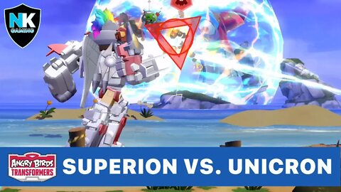 Angry Birds Transformers - Superion vs. Unicron