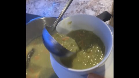 How to make split peas soup !