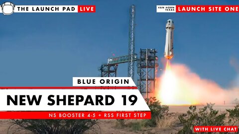 LAUNCHING NOW! Blue Origin Launches Crewed New Shepard