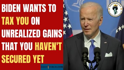 Biden wants to impose a wealth tax, Rick Manning reacts on American Viewpoints