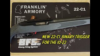 Overview of the Franklin Armory 22-C1 Binary Trigger