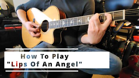 Hinder "Lips Of An Angel" How To Play (Acoustic Guitar Lesson)