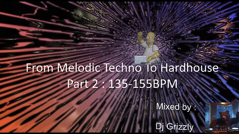 From Melodic techno to hardhouse in 6 hours part 2 (135-155bpm)