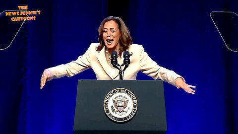 Cackling Kamala keeps pandering to unions, cooking lots of word salad, and making "cheap fakes" of herself.