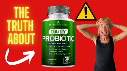 DAILY PROBIOTIC PILLS REVIEW – ALERT – Does Daily Probiotic Pills Work? Probiotics