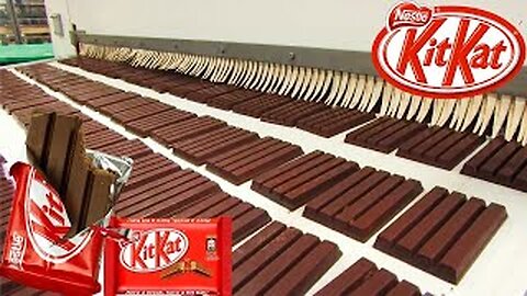 Como o KitKat é feito - Processo Industrial