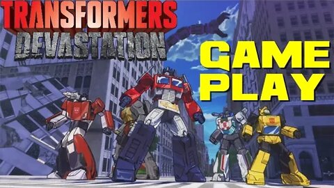 Transformers Devastation - Xbox One Gameplay 😎Benjamillion