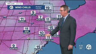 Cold tonight, warm Wednesday