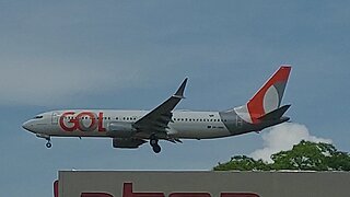 Boeing 737 MAX 8 PR-XMS vindo de Brasília para Manaus