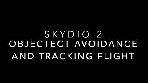 Skydio2 Tracking Avoidance