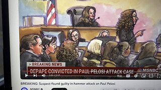 Paul Pelosi hammer, attacker, guilty