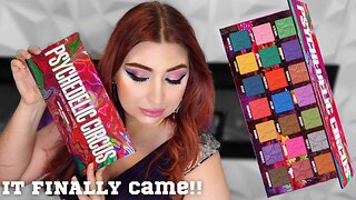 Jeffree Psychedelic Circus Palette Review + I know Why Delivery Took SO LONG!!