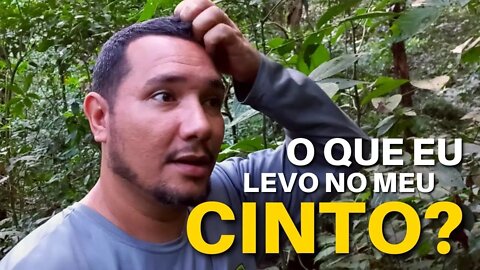 O QUE EU LEVO NO MEU CINTO NOS ACAMPAMENTOS