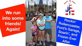 Rockin' Rollercoaster | Ford's Garage | EPCOT | Summer Vacation 2021 Day 3 pt. 2