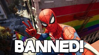 Modder BANNED For Removing Pride Flag In Spider Man