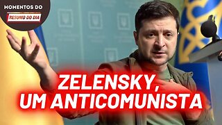 Zelensky, herói de alguns, intensifica "descomunização" | Momentos do Resumo do Dia