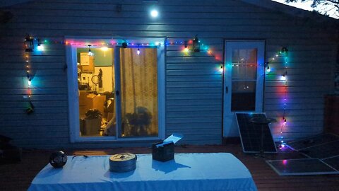 Unboxing: Heceltt Outdoor String Lights with Fairy Rope Lights, 33FT RGB Color Patio Lights